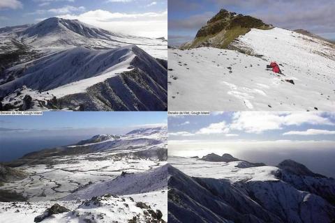 Gough Island Mountains