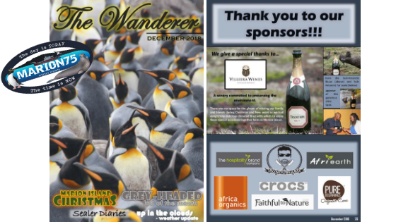 Marion Island, Newsletters, sub-Antarctic, Overwintering Team