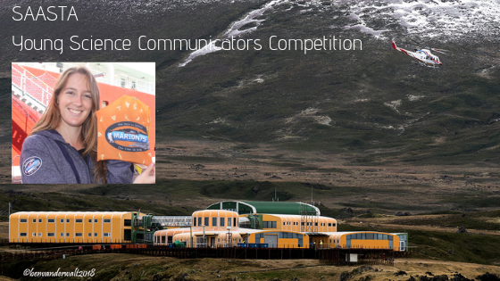 Marike Louw, Marion Island, Science Communication, Young Science Communicators Competition