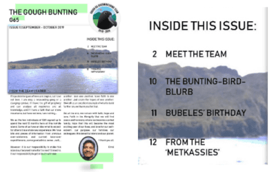 Gough Island September/October 2019 Newsletter now available