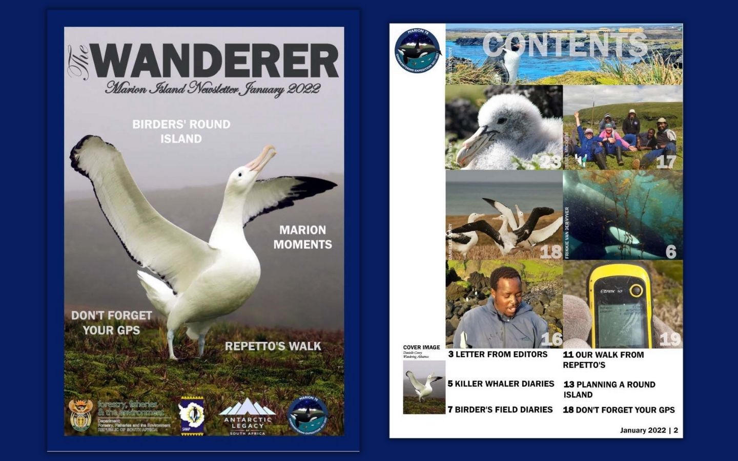 News from Marion Island – January 2022 Newsletter