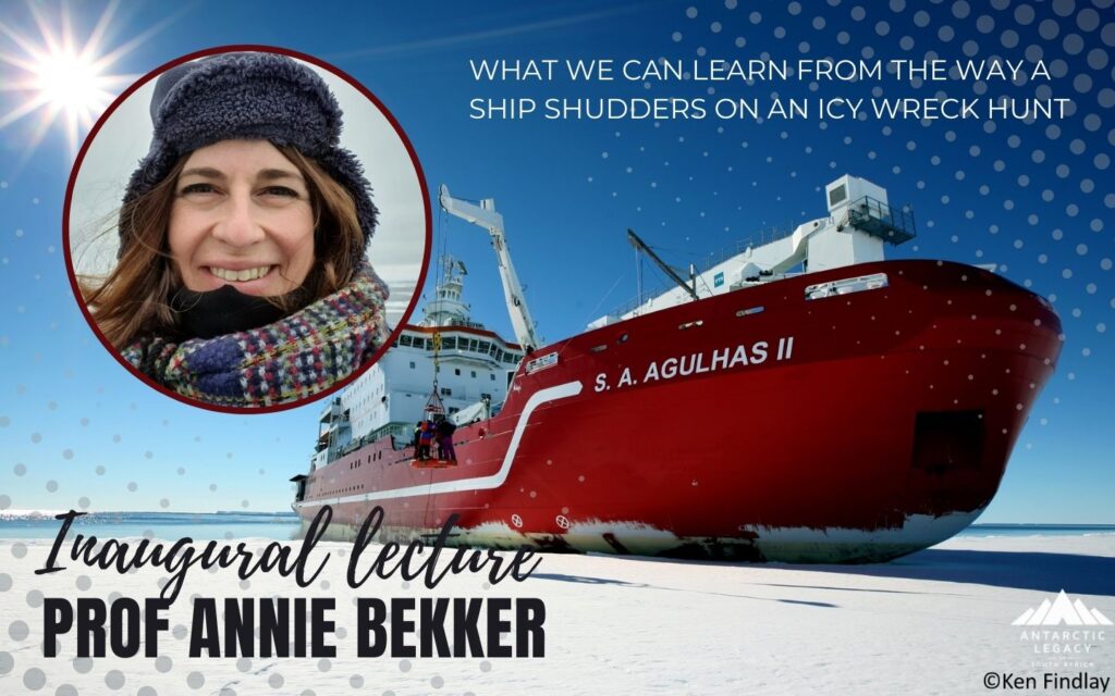 Prof Annie Bekker SA Agulhas II