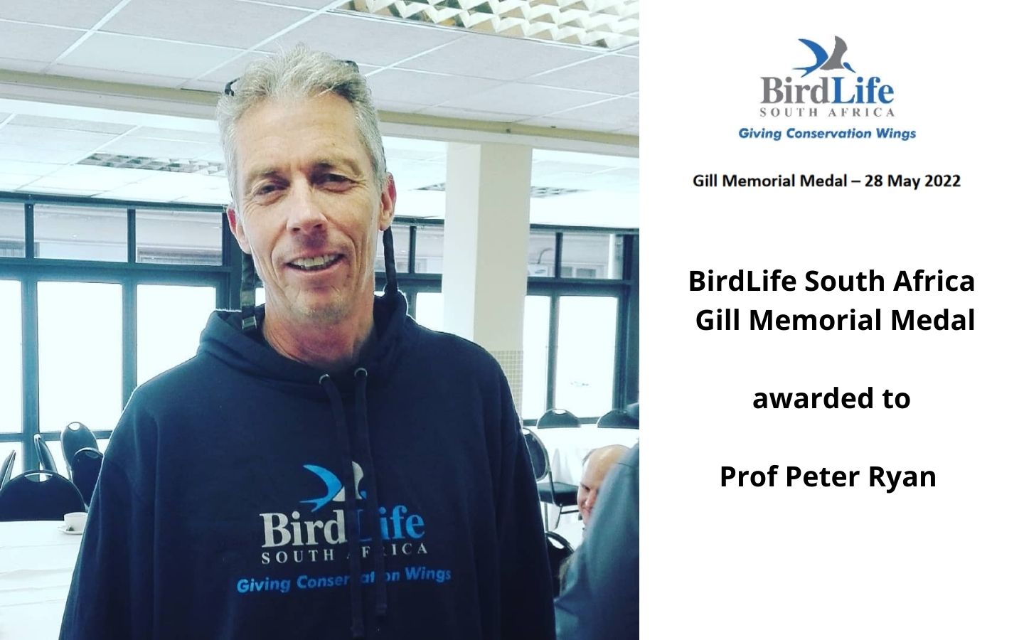 Prof Peter Ryan awarded with the Gill Memorial Medal