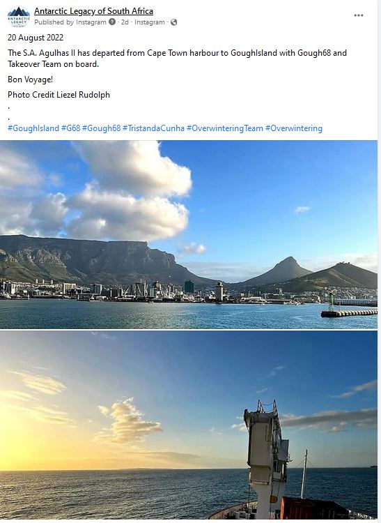 We're on Instagram, Facebook and Twitter!