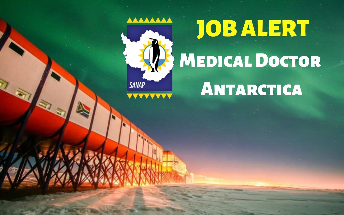 Medical Doctor wanted for Antarctica 2022-2024