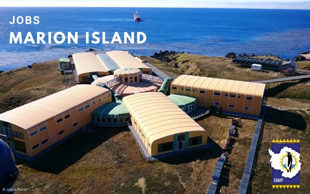 JOB Alert: Marion Island 2025 to 2026