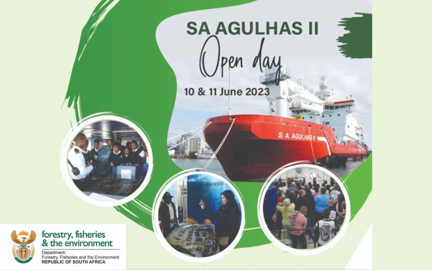 S.A. Agulhas II Open Day 2023