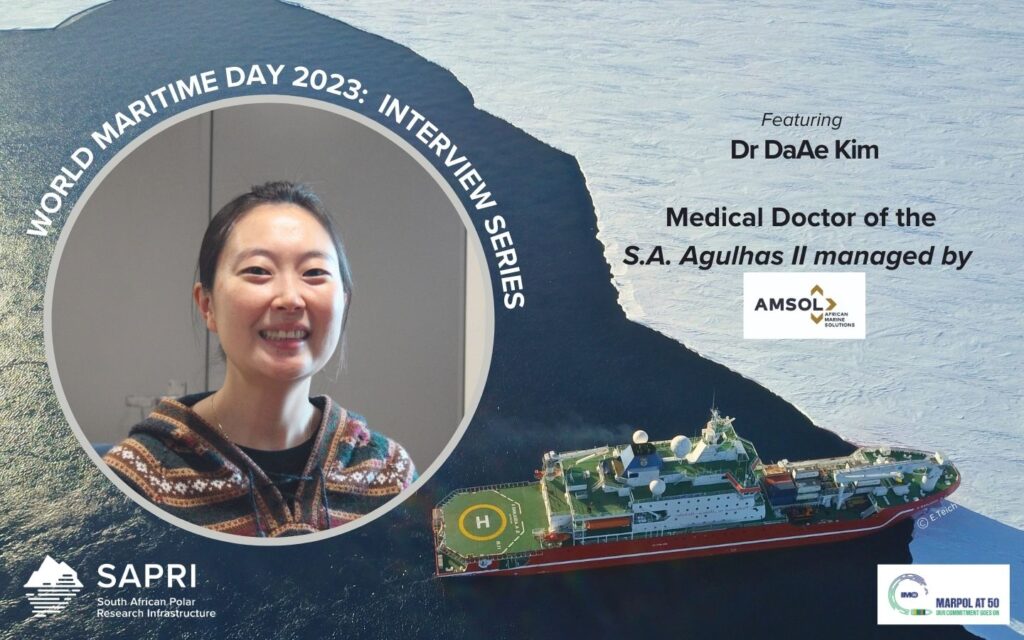 World Maritime Day 2023_SA Agulhas II Medical Dr_Dr DaAe Kim