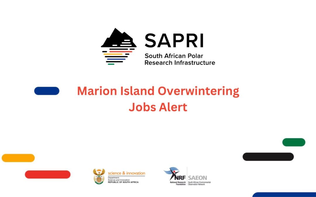 Jobs Alert: Marion Island